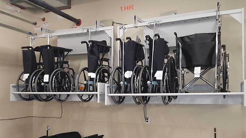 wheelchair storage