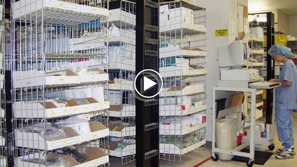 Automated Horizontal Carousel for Hospital Supply