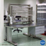 ergonomic sterile processing workstation