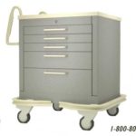 medical ppe isolation cart