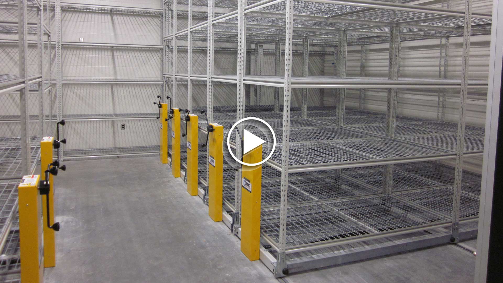 Mobile Compact Pallet Racks