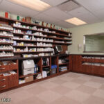 modular pharmacy workstations drawers shelves