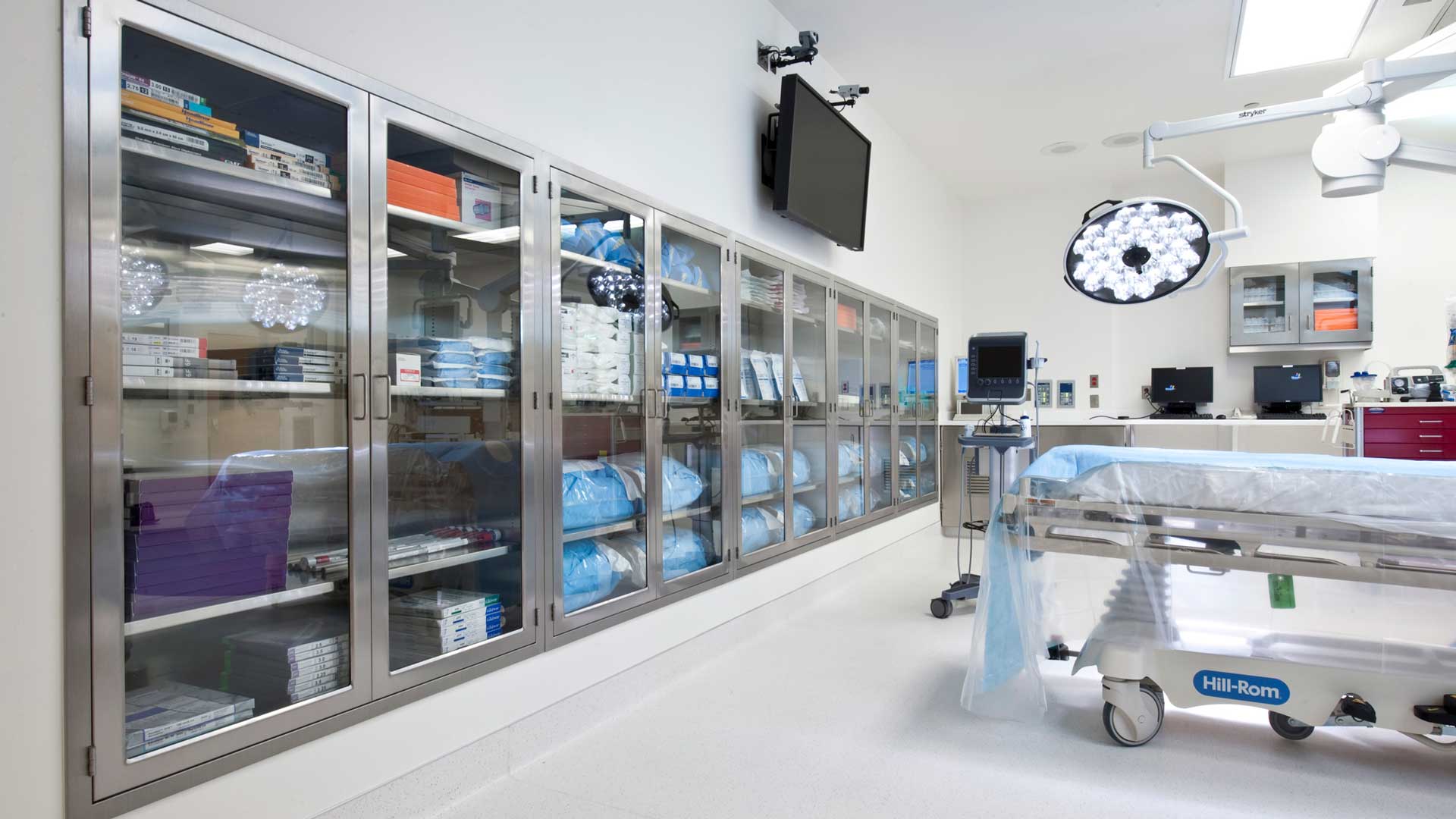 operating room storage cabinets