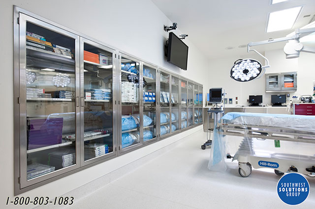 operating room stainless steel wall cabinets
