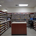 pharmacy casework modular millwork