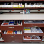 pharmacy workstations drawers
