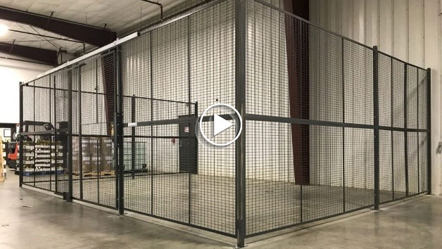 Wire Partitions & Security Cages Overview