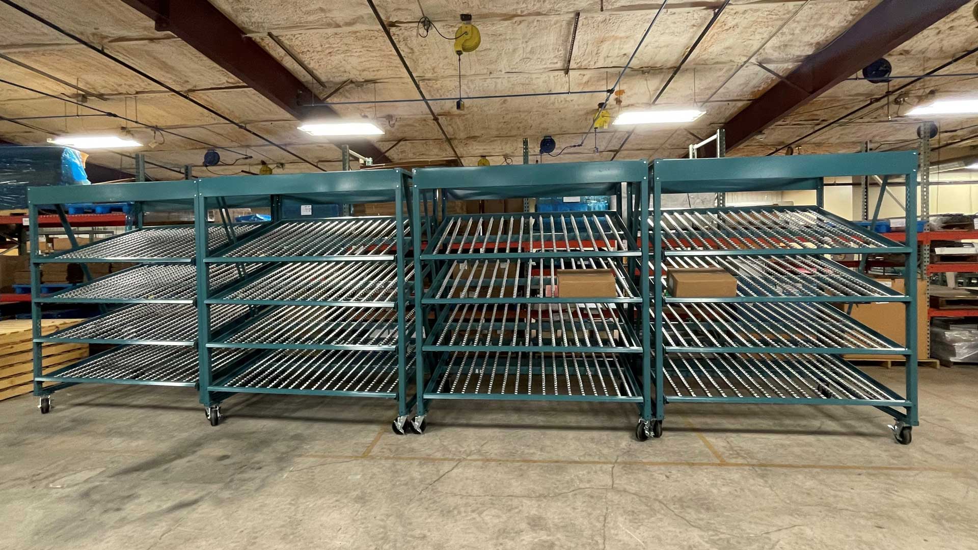 gravity fow racks