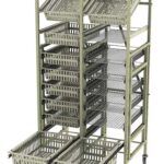 medical supply storage racks