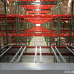 warehouse gravity flow racks