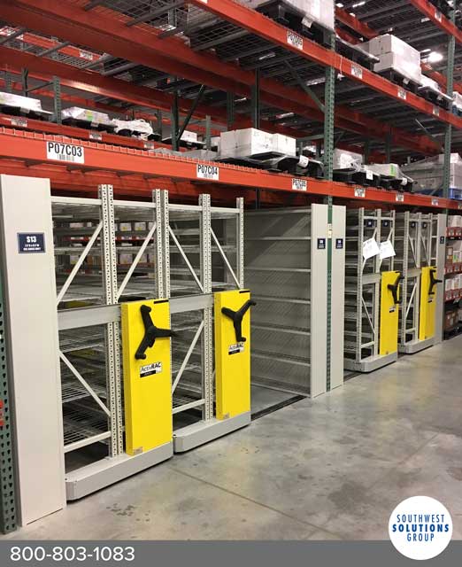 industrial mobile shelving