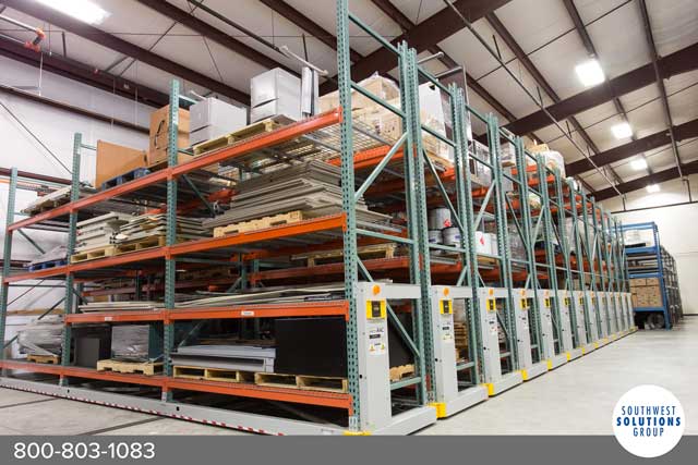 mobile pallet racks