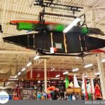 ceiling mounted racks