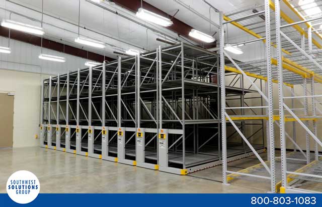 heavy duty track shelving