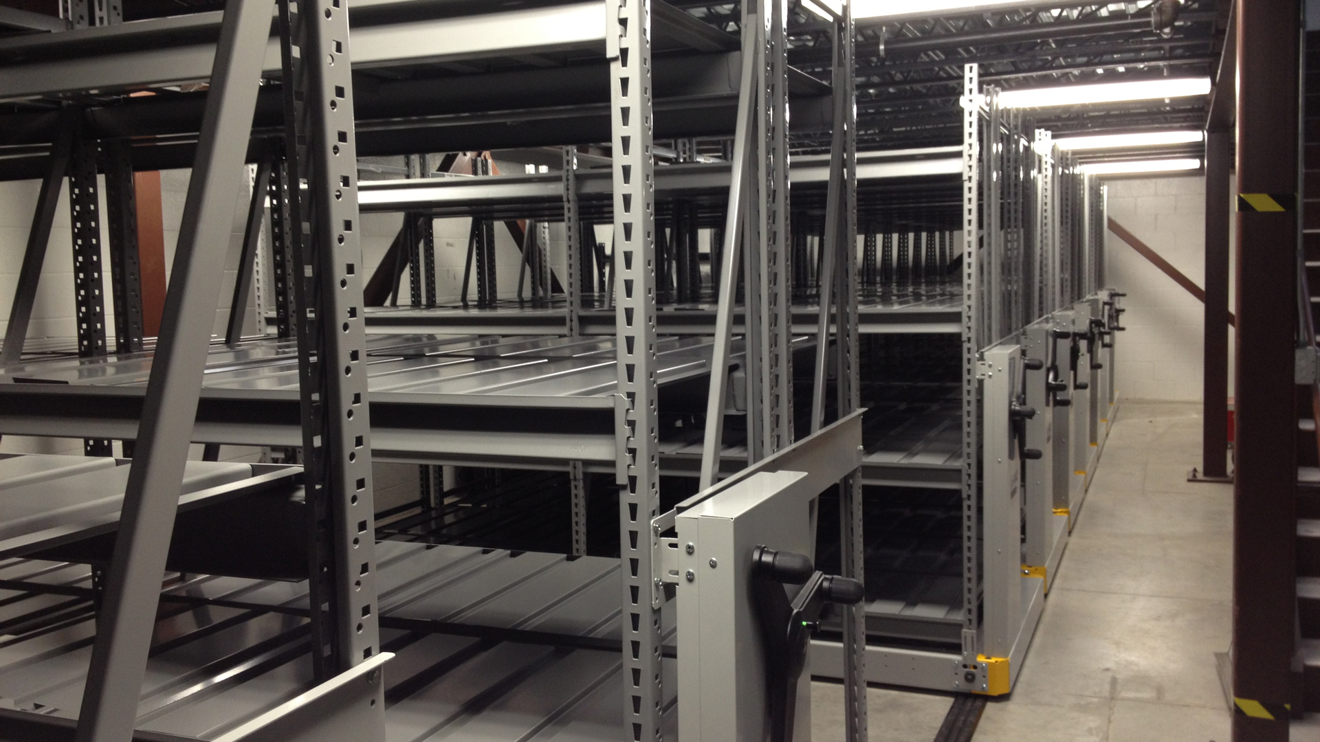 high density racking system featured