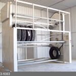 large truck tire storage carousel
