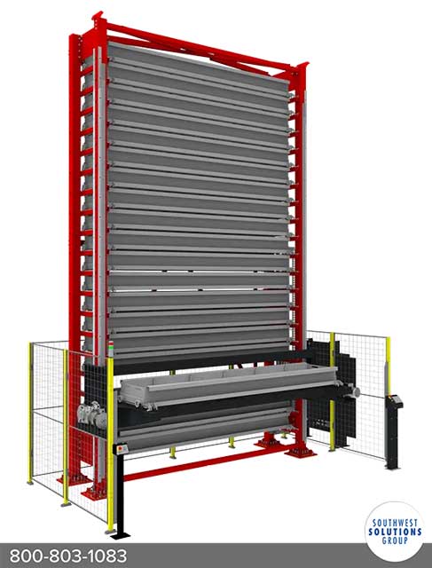 long goods vertical storage lift