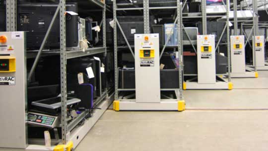 mobilized storage racks featured