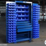 welded bin storage cabinet