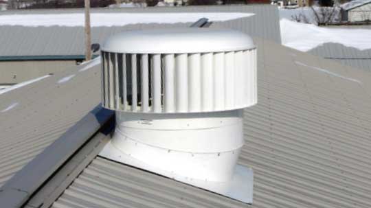 wind driven roof exhaust fans