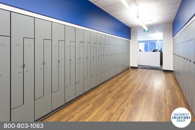 employee temporary lockers