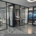 glass office wall system