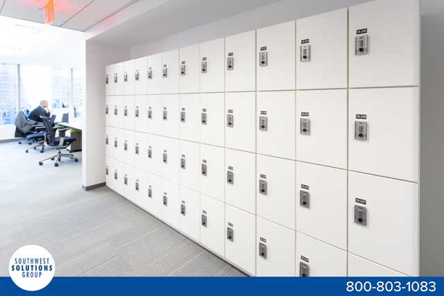 keypad lockers