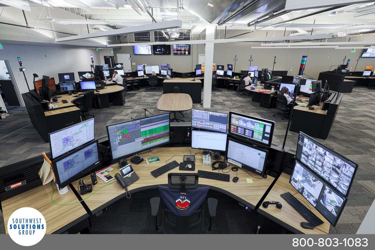 control room workstations