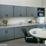 modular millwork break room