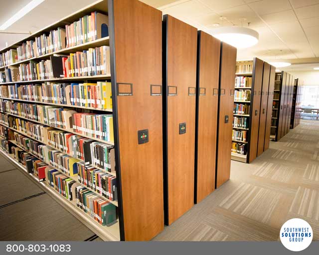 compact library shelving