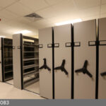 high density textbook shelving