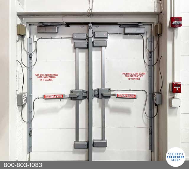 interior high security door