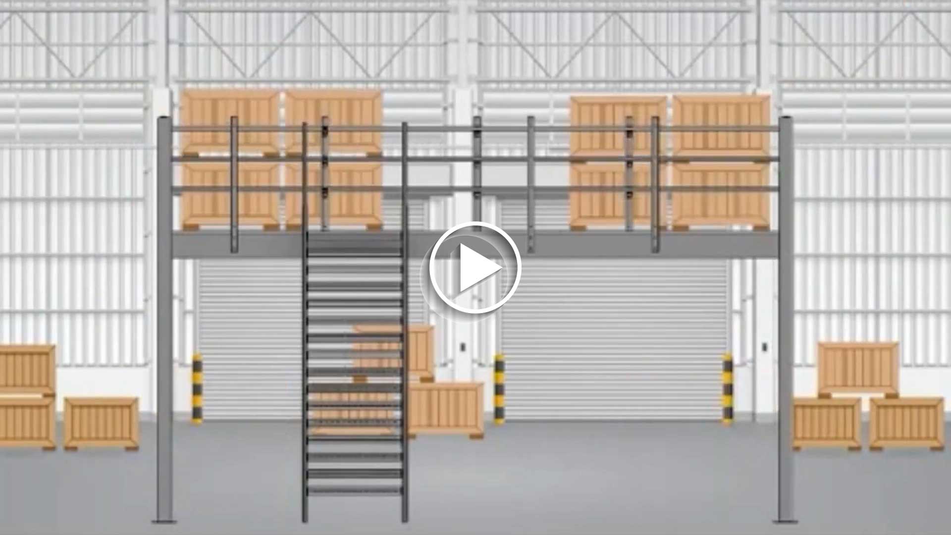 Double your Storage Space with Mezzanines