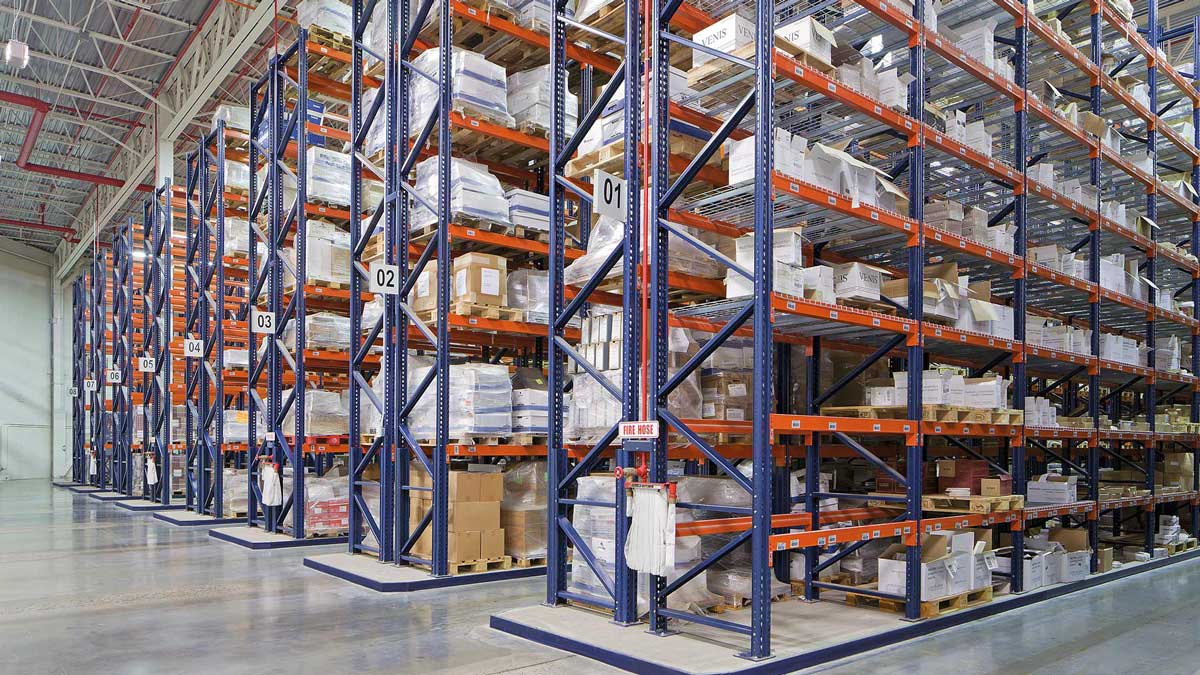 multilevel pallet racking for various loads
