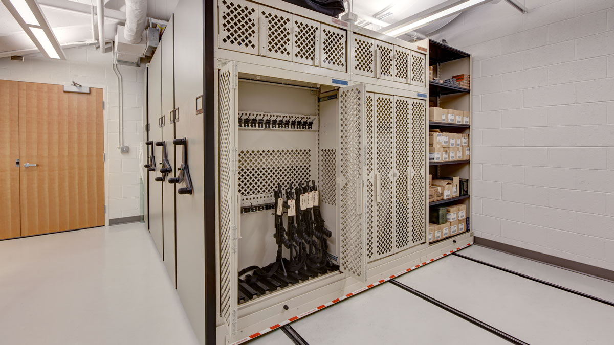 Space saver pistol rack-147277 space saver pistol rack high density handgun storage in secure ventilated cabinets