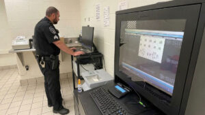 police evidence room intake rfid tagging