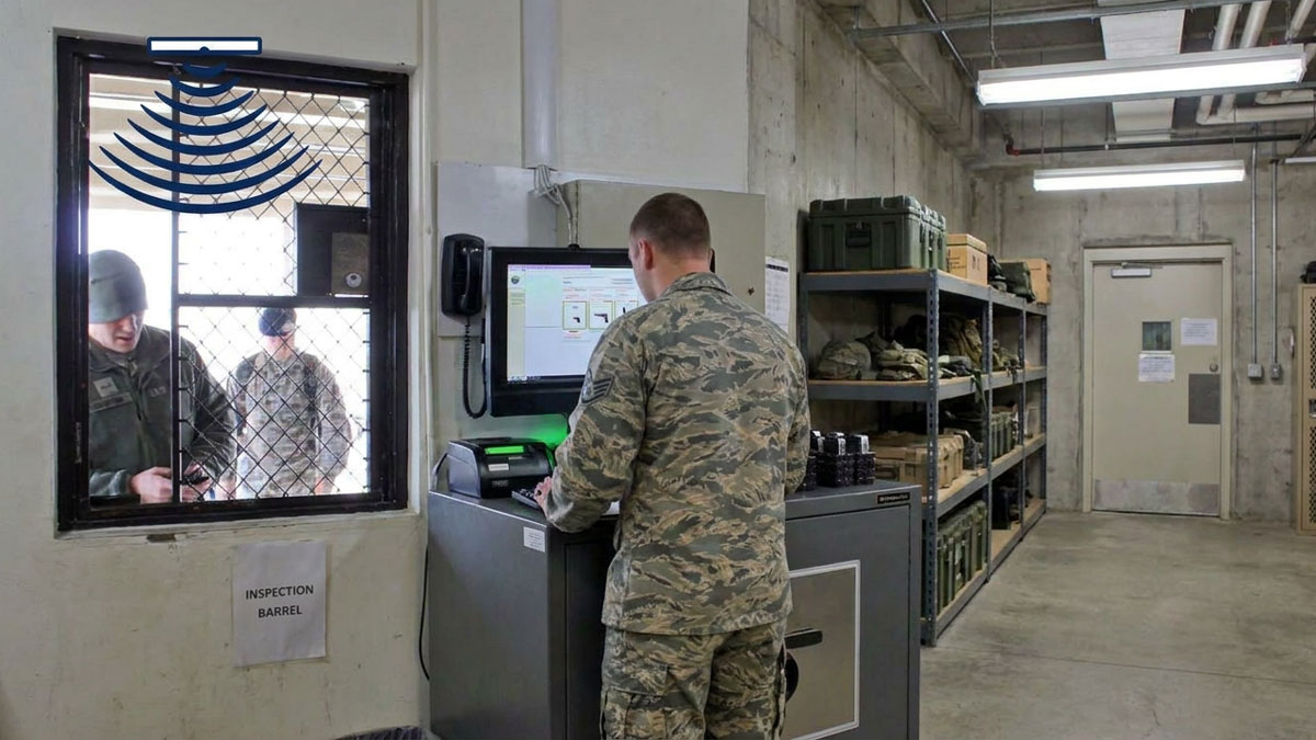 rfid weapon tracking contact support