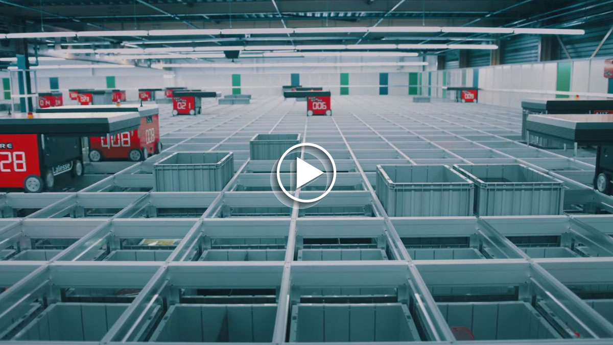 Robot Order Picking System & Space Saver