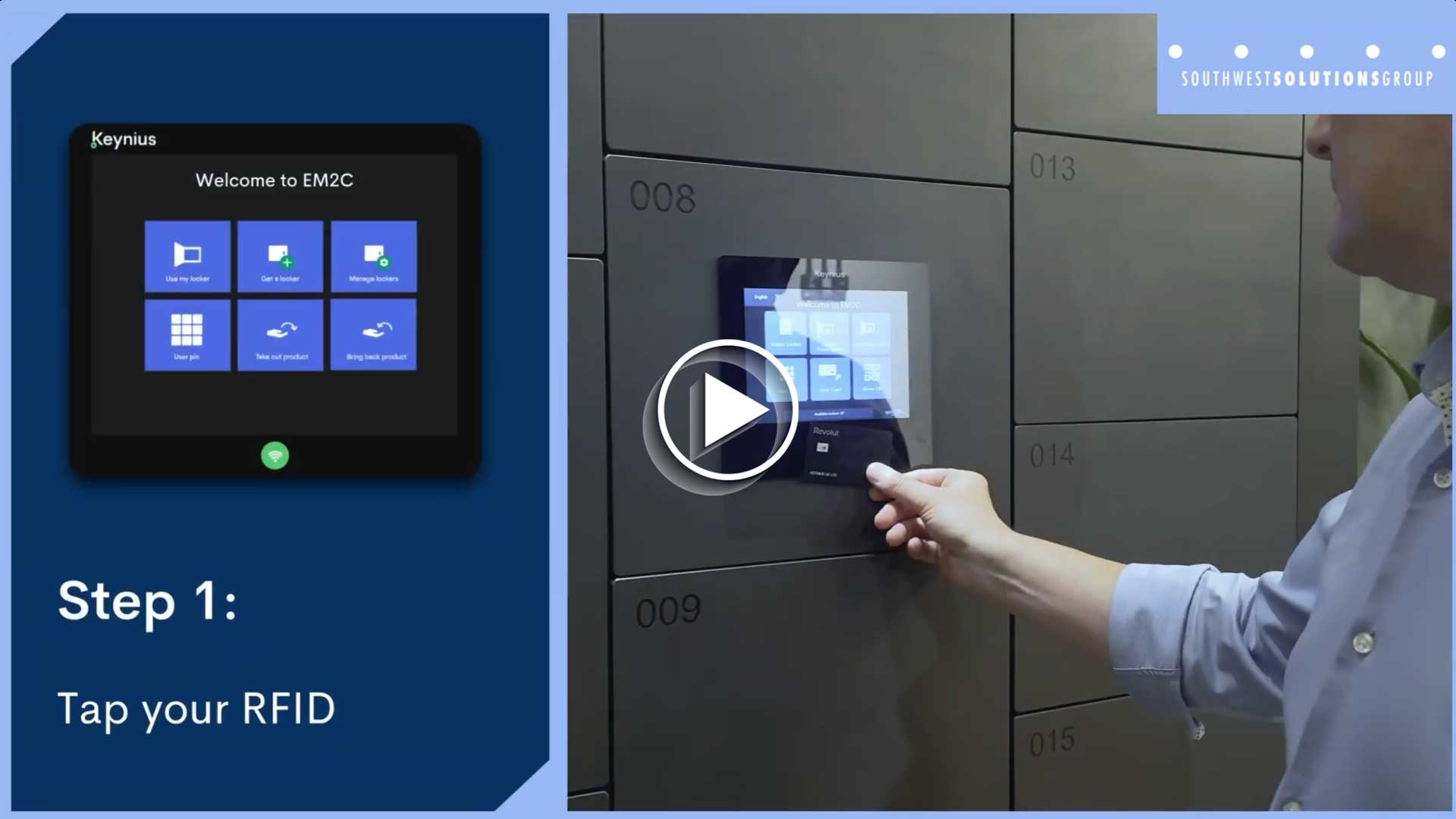 How to Open a Locker with a RFID Card How to Open a Locker with a RFID Card