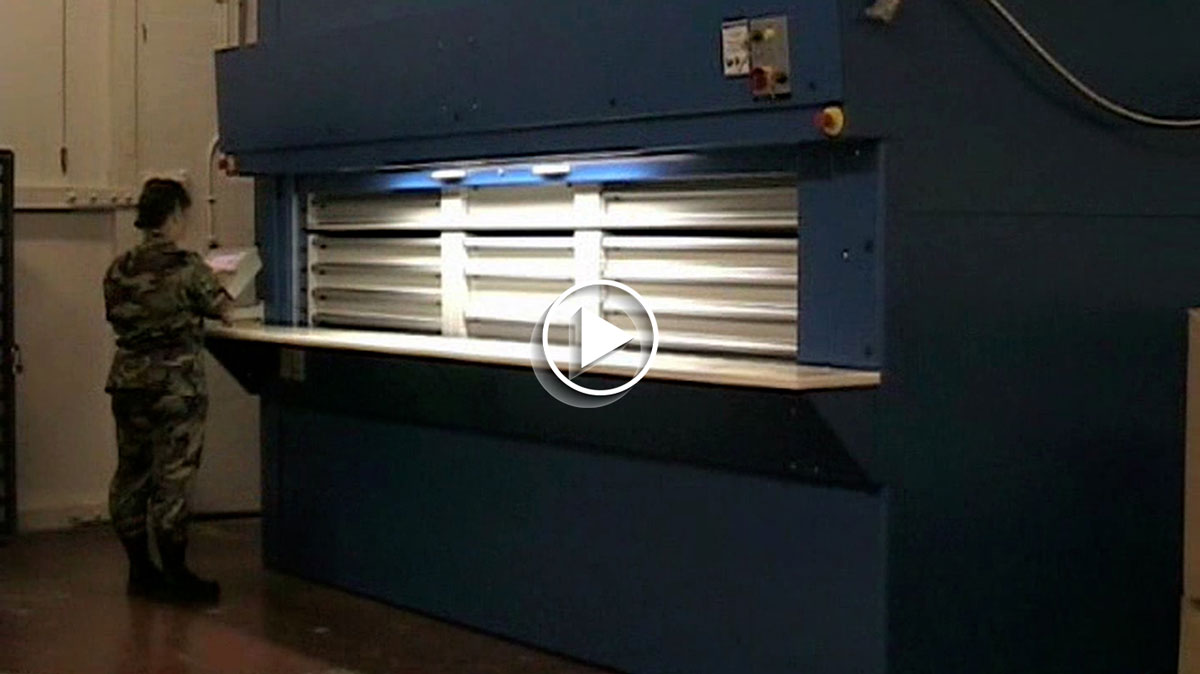 Drawer Cabinets for Parts In Vertical Carousel Storage System Drawer Cabinets for Parts In Vertical Carousel Storage System